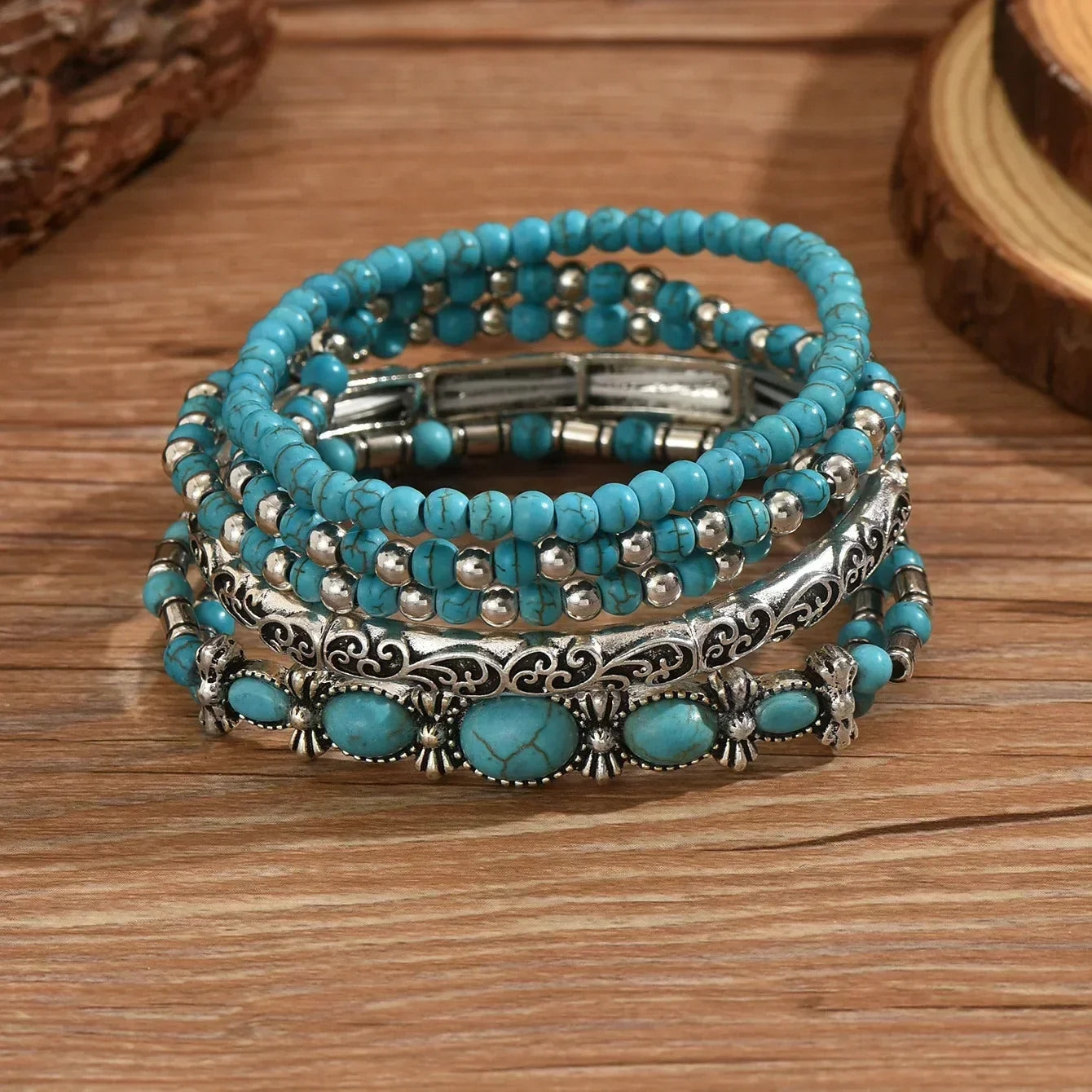 Set di braccialetti boho