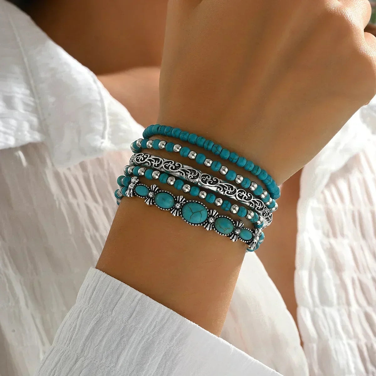 Set di braccialetti boho