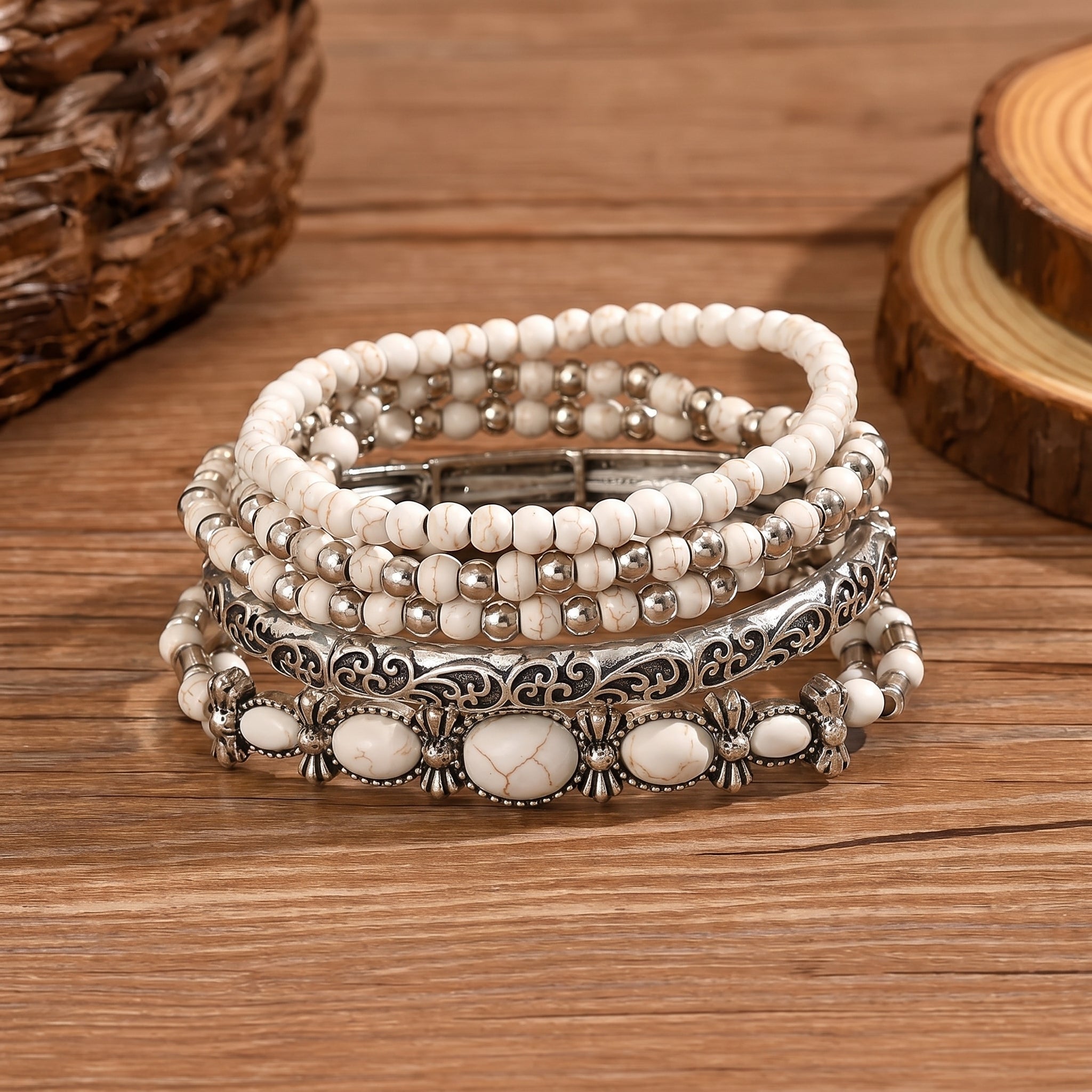 Set di braccialetti boho