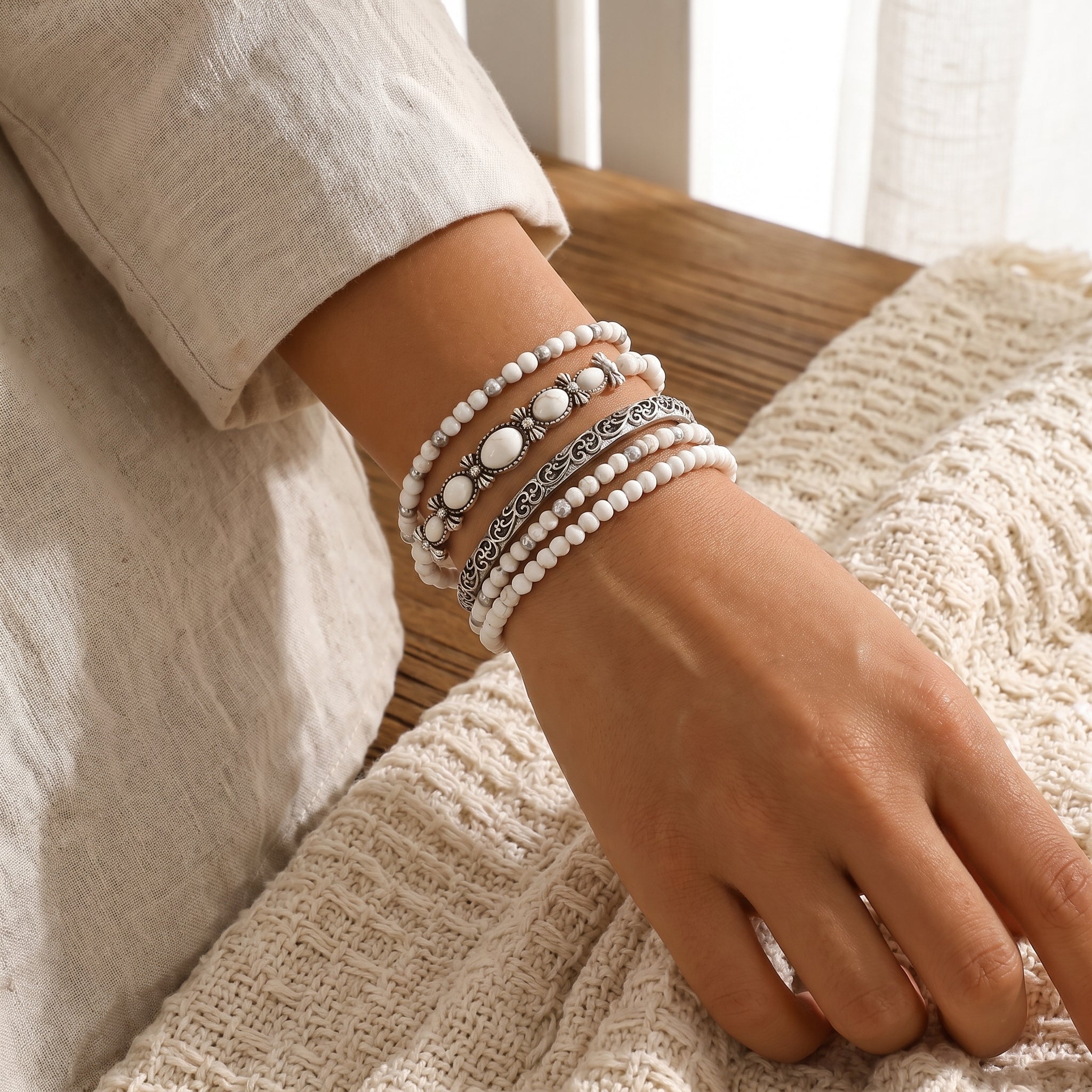 Set di braccialetti boho